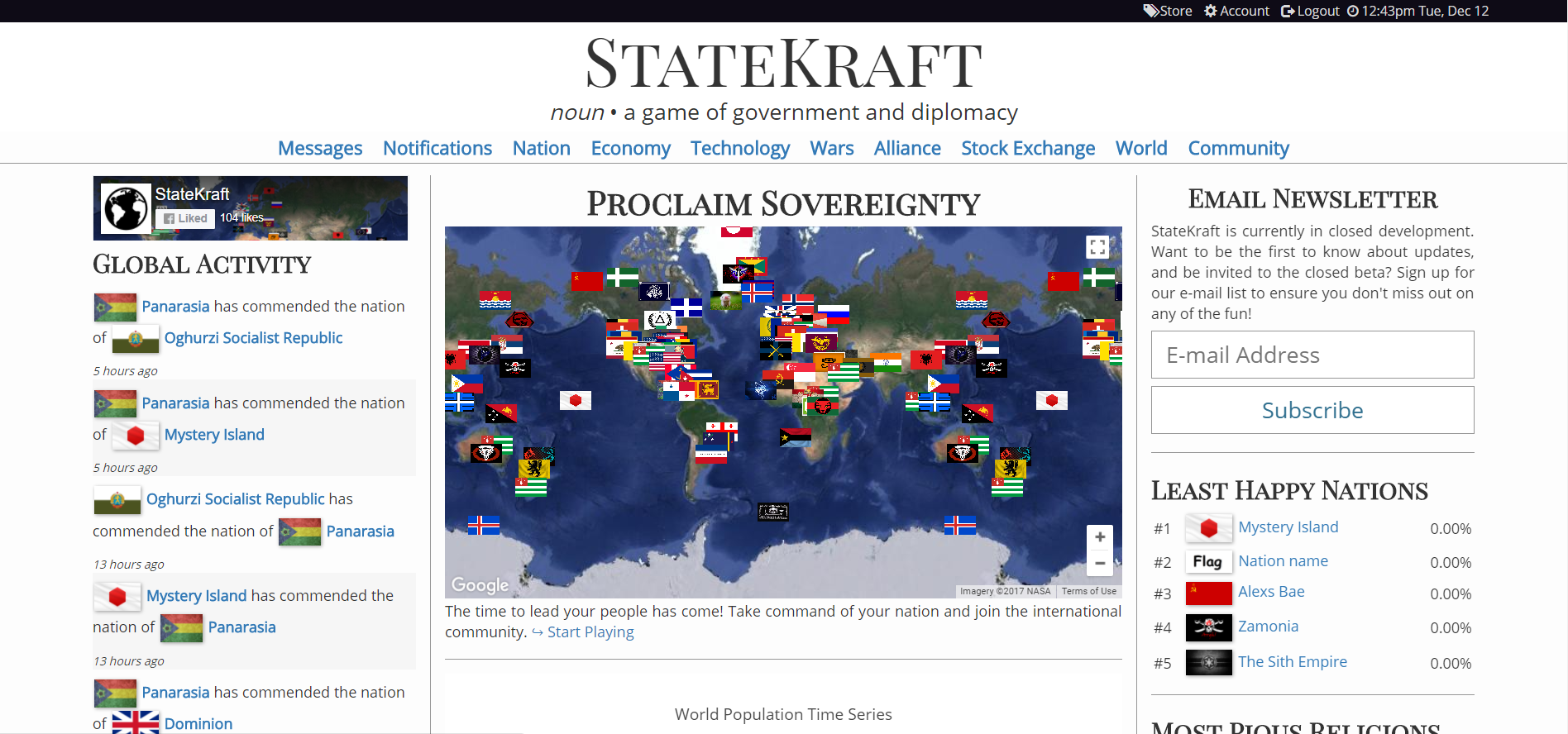 StateKraft Screenshot